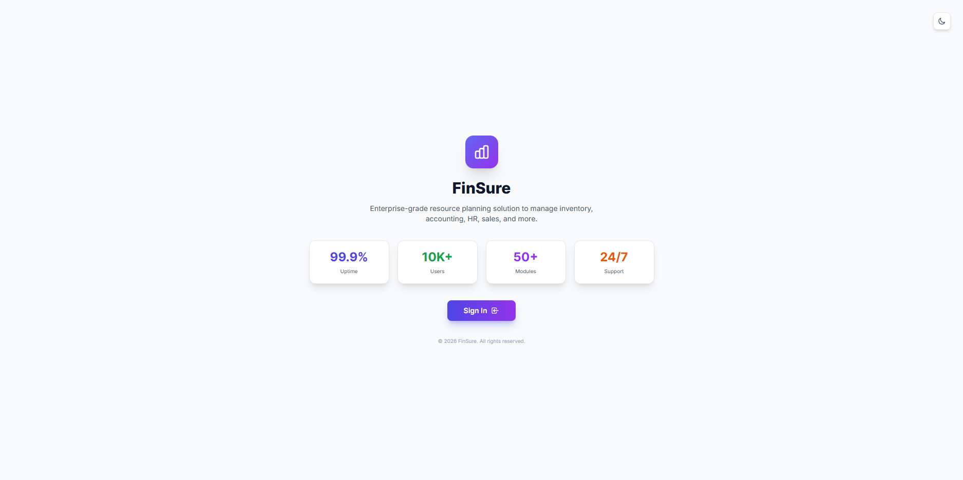 Accounting & Inventory System screenshot